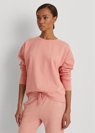 Moletons de lã Ralph Lauren femininos rosa