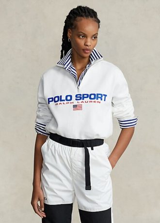 Moletons Ralph Lauren Polo Sport Fleece Brancos Femininos