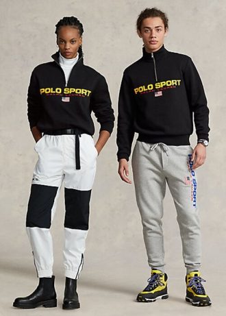 Moletons Ralph Lauren Polo Sport Fleece Femininos Pretos
