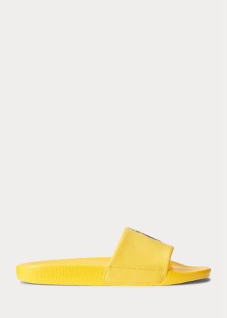 Pantufa Polo Bear Ralph Lauren Masculina Amarela