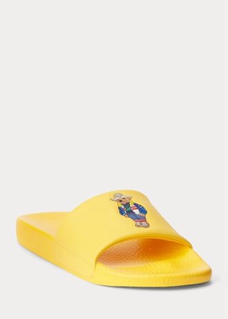 Pantufa Polo Bear Ralph Lauren Masculina Amarela