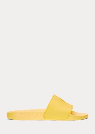 Pantufa Ralph Lauren Big Pony Feminina Amarela