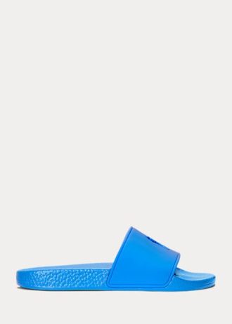 Pantufa Ralph Lauren Big Pony Feminina Azul
