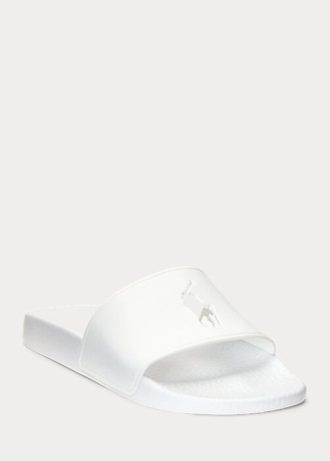 Pantufa Ralph Lauren Big Pony Feminina Branca