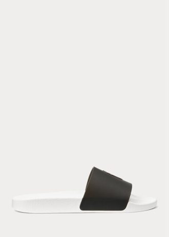 Pantufa Ralph Lauren Thermochromic Signature Pony Masculina Preta/Amarela