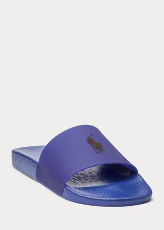 Pantufa Ralph Lauren Thermochromic Signature Pony Masculina Roxa/Rosa