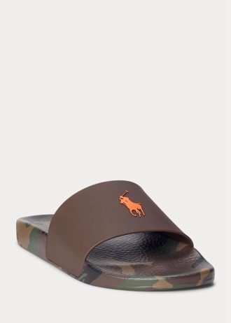 Pantufas Ralph Lauren Signature Pony Camo Masculinas