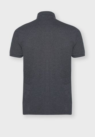 Polo Ralph Lauren Basic Mesh Masculino Cinza