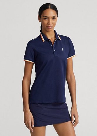 Polo Ralph Lauren Tailored Fit para mulheres da Marinha