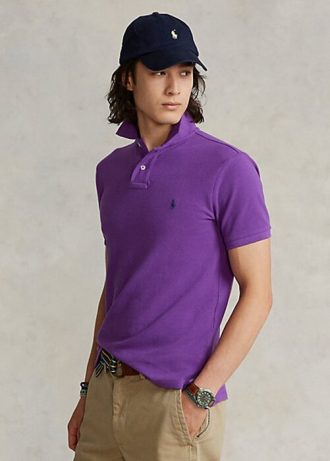 Polo Ralph Lauren The Iconic Mesh Masculino Roxo