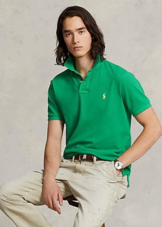Polo Ralph Lauren The Iconic Mesh Masculino Verde