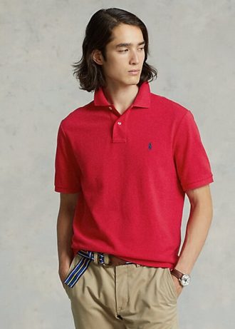Polo Ralph Lauren The Iconic Mesh Masculino Vermelho