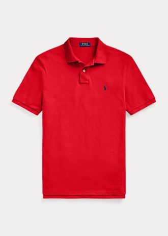 Polo Ralph Lauren The Iconic Mesh Masculino Vermelho
