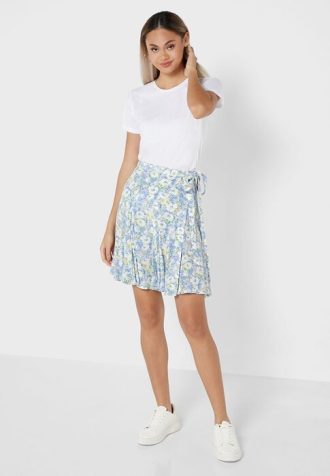 Saias midi com estampa floral Ralph Lauren para mulheres