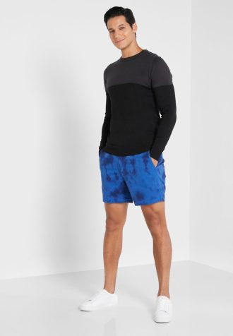 Shorts cargo Ralph Lauren Tie Dye masculino azul