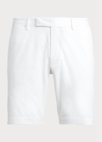 Shorts chino Ralph Lauren Stretch Slim Fit masculino branco