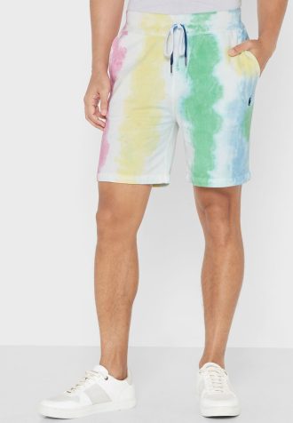 Shorts estampados multicoloridos Ralph Lauren masculinos