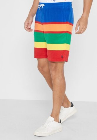 Shorts Ralph Lauren Color Block Masculino Multicolorido